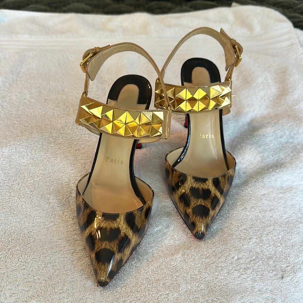 Christian Louboutin spiked heels